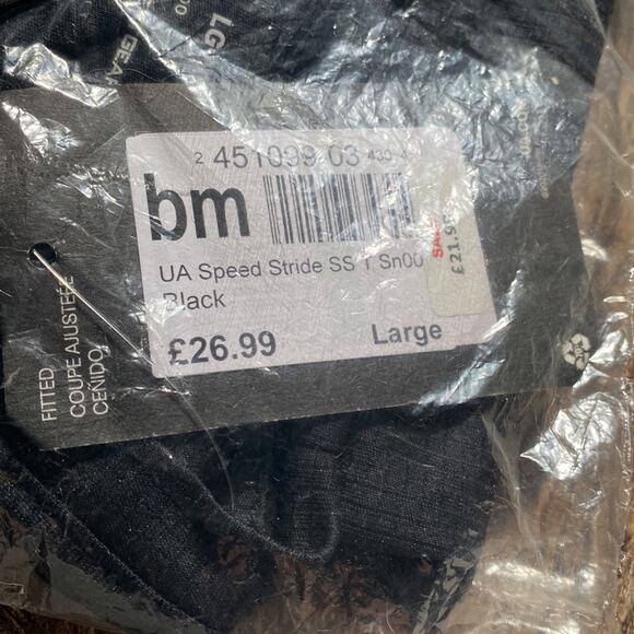 Men's UA Speed Stride Short Sleeve - Picture 6 of 6